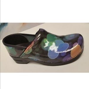 Dansko Professional Clog Bubble Print